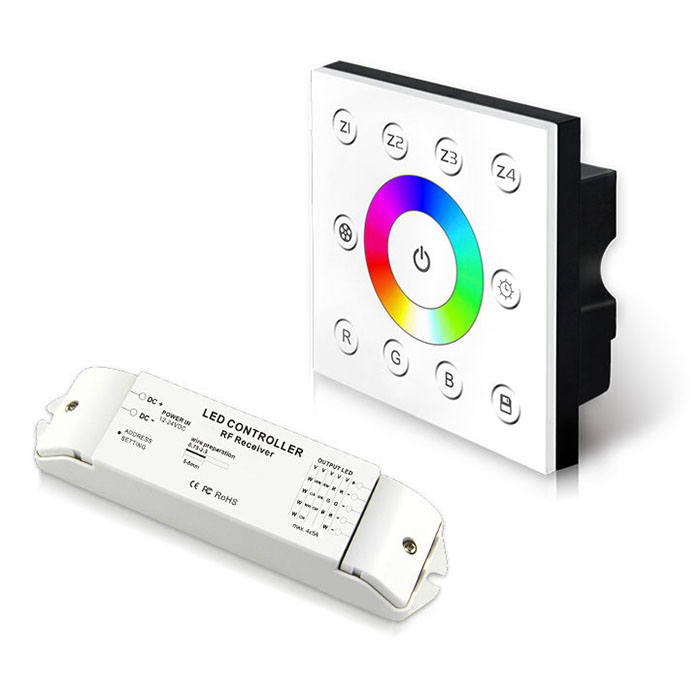 AC85V-265V Wireless Multi-Zone CV RGB Panel P7X+R4-2.4G